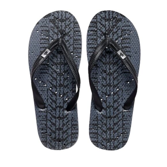 Showaflops Sandals Tire Track Water Flip Flop Shoes Size 7 8 - Picture 1 of 10